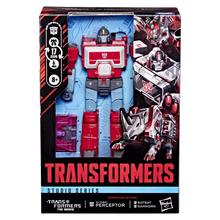 Load image into Gallery viewer,
Transformers Studio Series MTMTE Collection Deluxe Class Transformers: The Movie Autobot Perceptor Maple and Mangoes