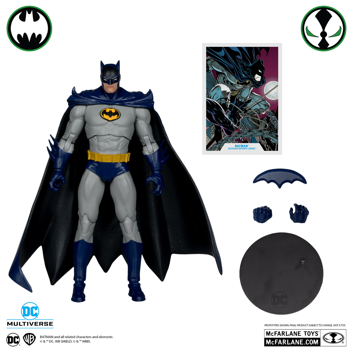 DC Multiverse バットマン & スポーン 未開封品 DC Multiverse Batman / Spawn 1996 Platinum Edition Action Figure