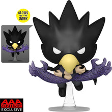 Load image into Gallery viewer, My Hero Academia Fumikage Tokoyami Fallen Angel Glow-in-the-Dark Funko Pop! Vinyl Figure #1351 - AAA Anime Exclusive Maple and Mangoes