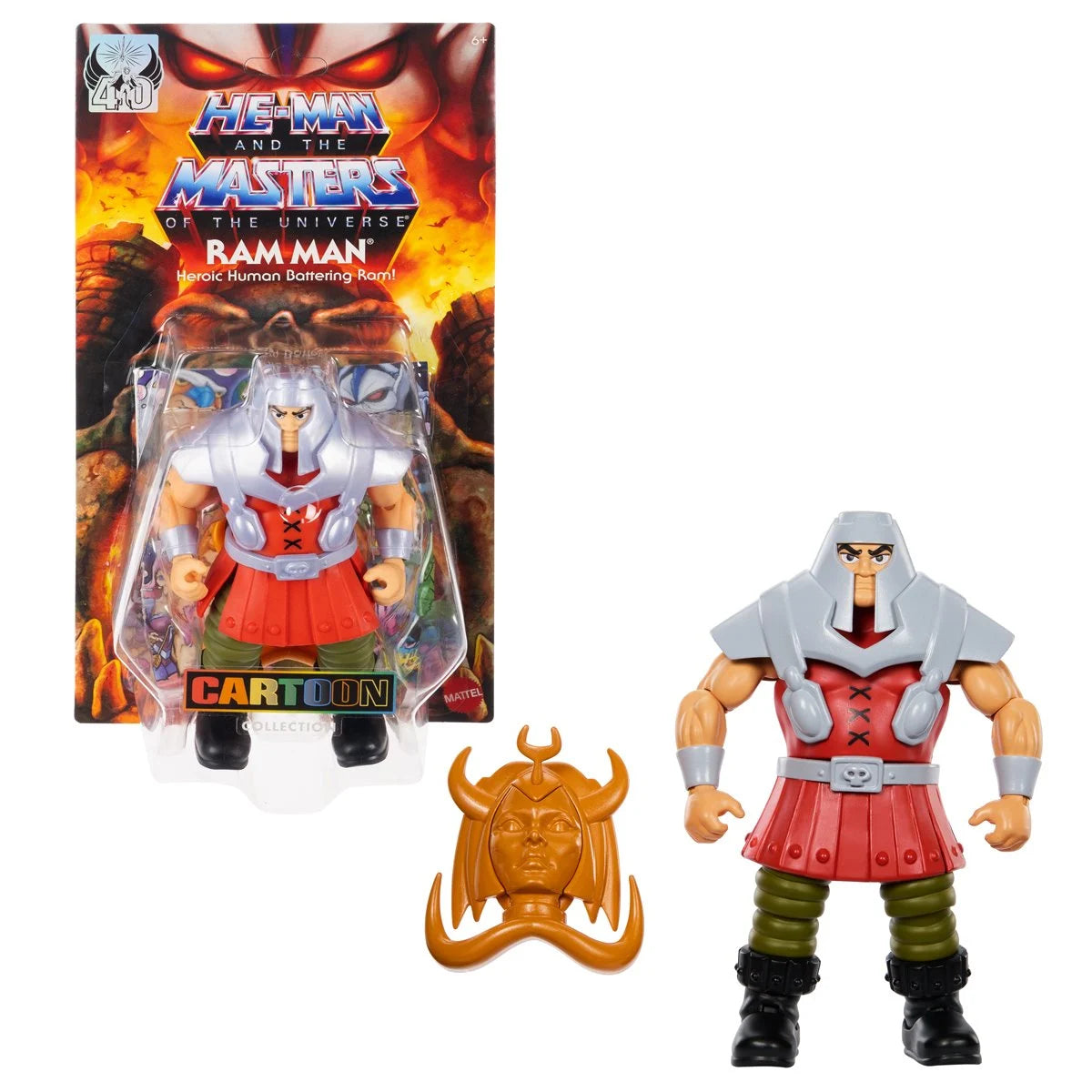 Masters of the Universe Origins Wave 21 Cartoon Collection Ram Man