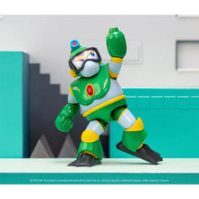 Load image into Gallery viewer, Mega Man Bubble Man Deluxe 1:12 Scale Action Figure Maple and Mangoes