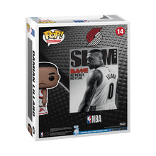 Load image into Gallery viewer, NBA SLAM Damian Lillard Funko Pop! Cover Figure #14 with Case Maple and Mangoes