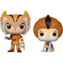 Load image into Gallery viewer, ThunderCats Wilykat and Wilykit Funko Pop Vinyl Figure 2-Pack Maple and Mangoes