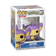 Load image into Gallery viewer, Pokemon Aipom Funko Pop! Vinyl Figure #947 Maple and Mangoes