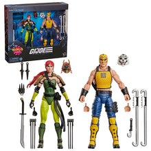 Load image into Gallery viewer, G.I. Joe Classified Series #212, Ninja Force Scarlett and T'Jbang Maple and Mangoes