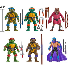 Load image into Gallery viewer, Teenage Mutant Ninja Turtles Remastered Action Figure 6-Pack Maple and Mangoes