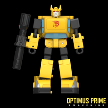 Load image into Gallery viewer, Transformers Studio Series Transformers Optimus Prime: Awakening Bumblebee Maple and Mangoes