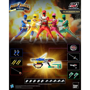 Power Rangers Zeo Rangers FigZero 1:6 Scale Action Figure 5-Pack Maple and Mangoes