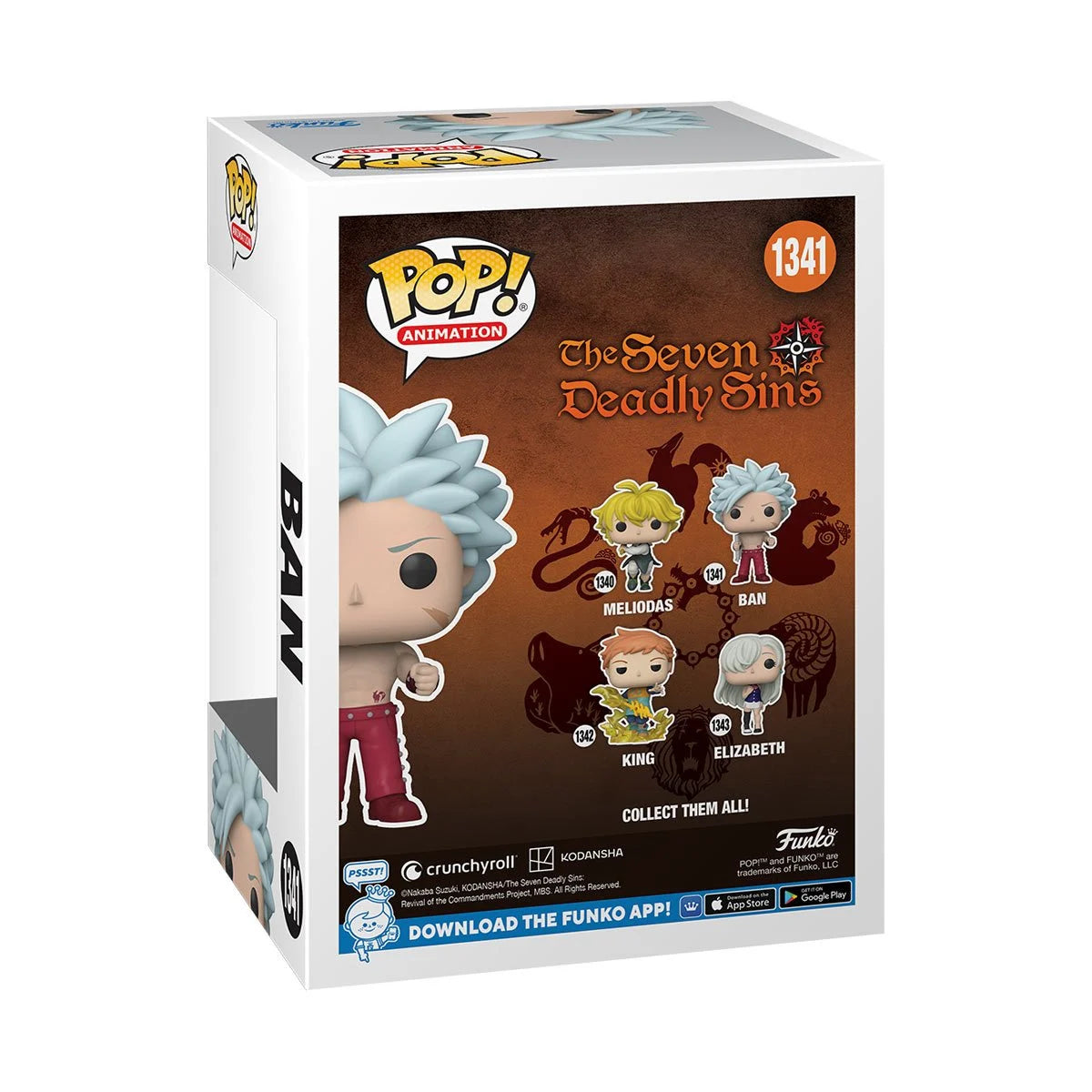 Seven Deadly Sins Ban Funko Pop! Vinyl Figure #1341 – Maple and
