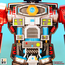 Load image into Gallery viewer, Super7 - Transformers - Super Cyborg - Optimus Prime Clear Red / Blue Maple and Mangoes