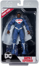Load image into Gallery viewer, DC Direct - Superman: Ghosts of Krypton - Page Punchers - 7" Earth-2 Superman Figure with Comic Maple and Mangoes
