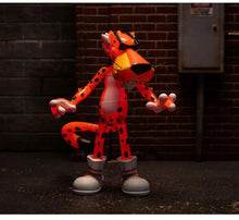 Load image into Gallery viewer, Jada Toys - Cheetos - Chester Cheetah Flamin' Hot Glow in the Dark Figure Maple and Mangoes