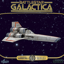Load image into Gallery viewer, Battlestar Galactica Colonial Viper Mk I Electronic Vehicle With Lieutenant Boomer Action Figure Maple and Mangoes