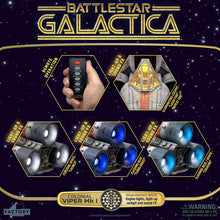 Load image into Gallery viewer, Battlestar Galactica Colonial Viper Mk I Electronic Vehicle With Lieutenant Boomer Action Figure Maple and Mangoes