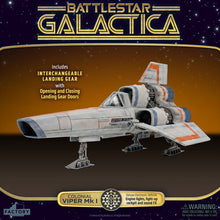 Load image into Gallery viewer, Battlestar Galactica Colonial Viper Mk I Electronic Vehicle With Lieutenant Boomer Action Figure (Pre-order)