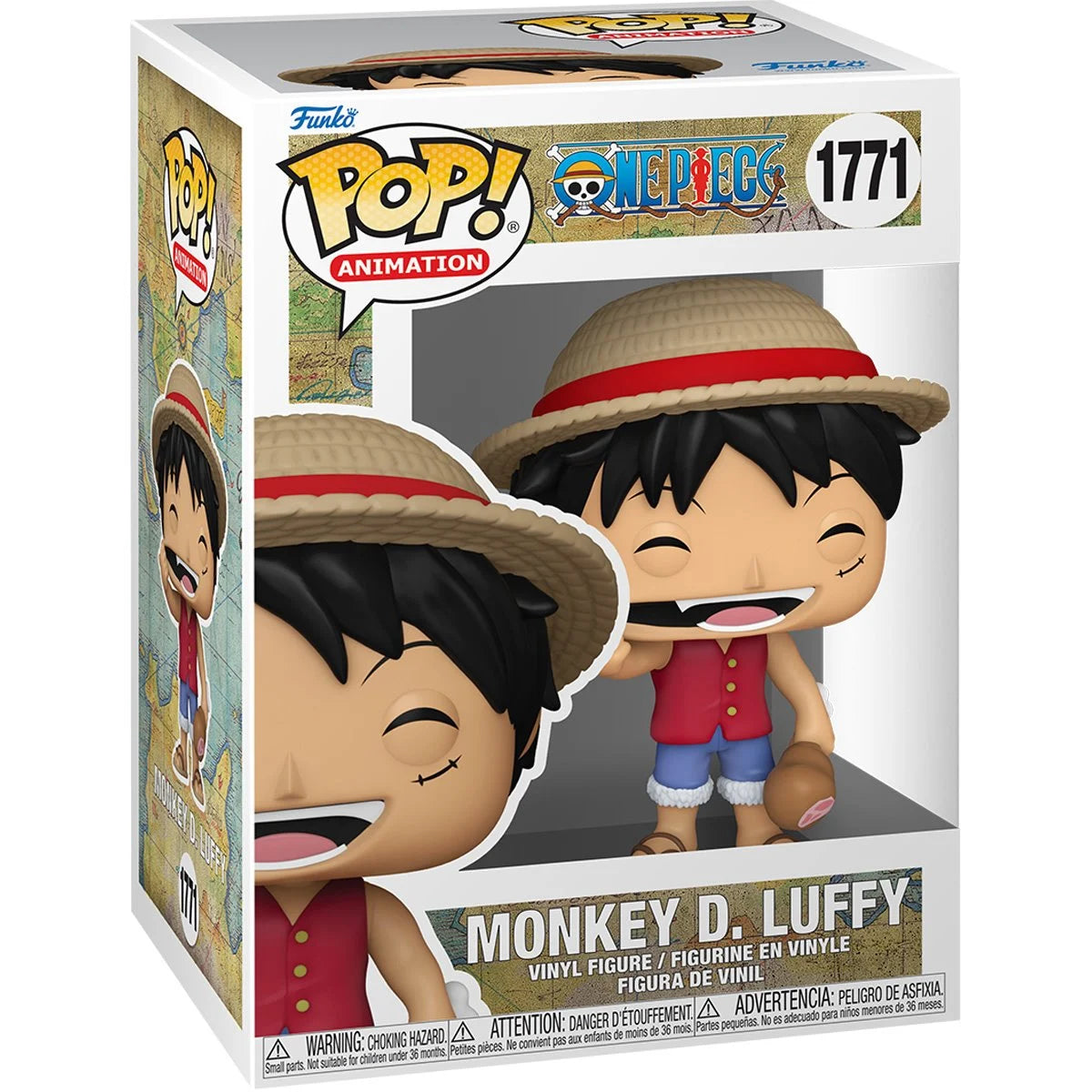 One Piece Luffy (2024) Funko Pop! Vinyl Figure #1771 – Maple