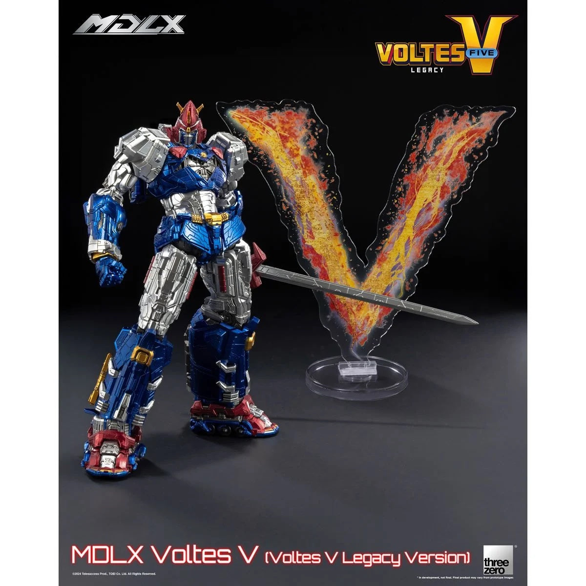 Voltes V: Legacy Version MDLX Action Figure (Pre-order)* – Maple