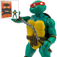 Load image into Gallery viewer, Teenage Mutant Ninja Turtles Best of Donatello, Raphael, Michaelangelo and Leonardo IDW Comic Book and 5-Inch BST AXN Action Figure Set of 4