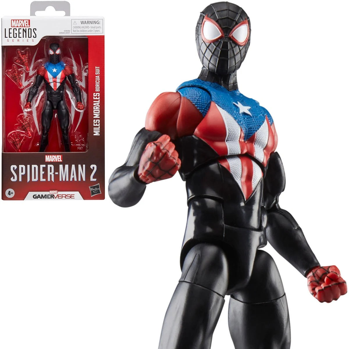 Spider-Man Marvel Legends Series Gamerverse Miles Morales Boricua
