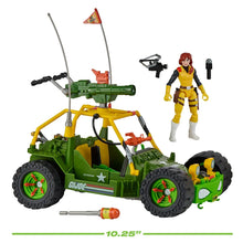 Load image into Gallery viewer, Teenage Mutant Ninja Turtles x G.I. Joe All-Weather and Environment (AWE) Shell-Striker Vehicle with Action Figure Maple and Mangoes