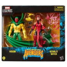 Load image into Gallery viewer, Avengers: The Crossing Marvel Legends Series Vision & Scarlet Witch 6-Inch Action Figures Maple and Mangoes