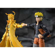 Load image into Gallery viewer, Naruto Minato Namikaze Kurama Link Mode Bond of Light That Shatters Darkness S.H.Figuarts Action Figure Maple and Mangoes