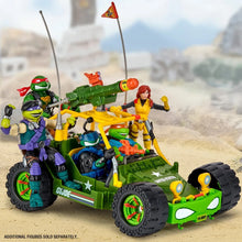 Load image into Gallery viewer, Teenage Mutant Ninja Turtles x G.I. Joe All-Weather and Environment (AWE) Shell-Striker Vehicle with Action Figure Maple and Mangoes