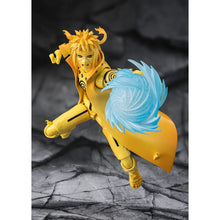 Load image into Gallery viewer, Naruto Minato Namikaze Kurama Link Mode Bond of Light That Shatters Darkness S.H.Figuarts Action Figure Maple and Mangoes
