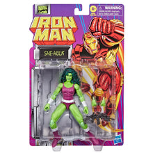 Load image into Gallery viewer, Iron Man Marvel Legends She-Hulk 6-Inch Action Figure Maple and Mangoes