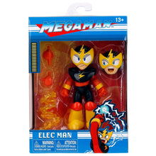 Load image into Gallery viewer, Mega Man 1:12 Scale Wave 2 Elec Man Action Figure Maple and Mangoes