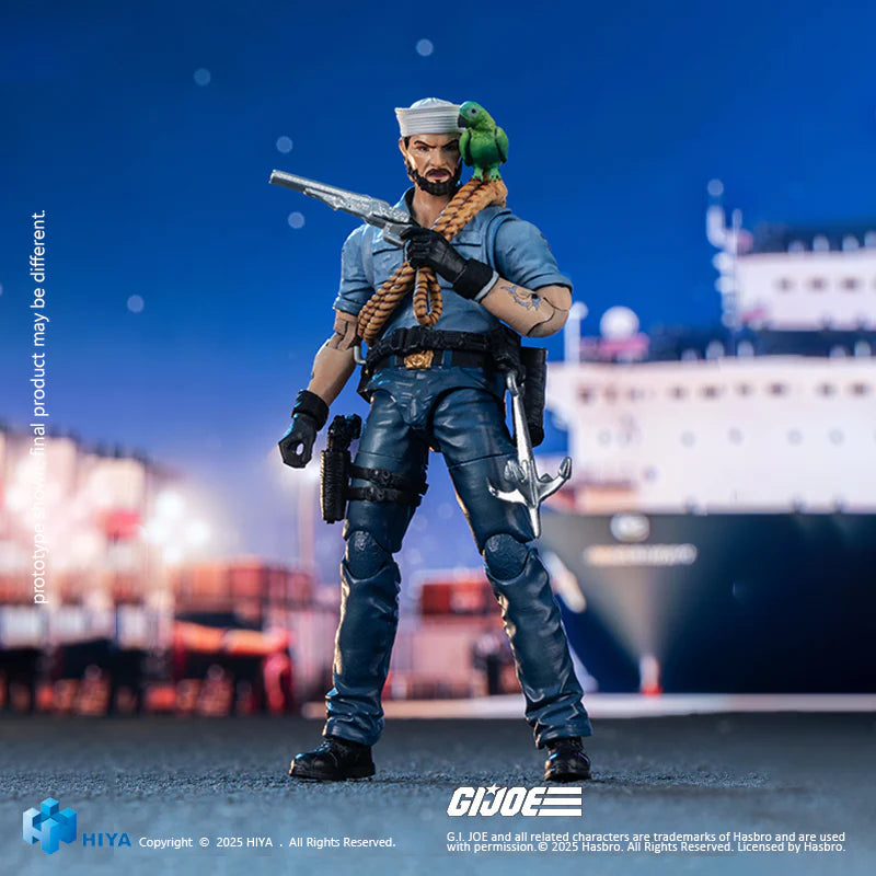 HIYA Exquisite Mini Series 1/18 Scale 4 Inch G.I.Joe Shipwreck