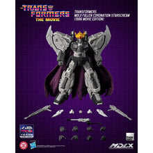 Load image into Gallery viewer, Transformers Fallen Coronation Starscream 1986 Movie Edition MDLX Action Figure Maple and Mangoes