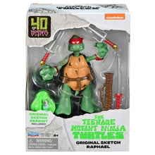 Load image into Gallery viewer, Playmates - TMNT: 40th Anniversary - Original Sketch Turtle Figure Set of 4