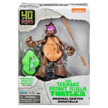 Load image into Gallery viewer, Playmates - TMNT: 40th Anniversary - Original Sketch Turtle Figure Set of 4