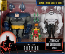 Load image into Gallery viewer, McFarlane Toys - DC Direct - New Batman Adventures 3pk - Batman, Mutant Leader, and Robin (Legends of The Dark Knight) Maple and Mangoes