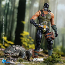 Load image into Gallery viewer, HIYA Exquisite Mini Series 1/18 Scale 4 Inch G.I.Joe Croc Master&Fiona Action Figure Maple and Mangoes