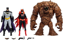 Load image into Gallery viewer, McFarlane Toys - DC Multiverse - Multipack - Clayface and Batwoman and Batman - Rebirth - Gold Label Action Figure Exclusive