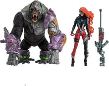 Load image into Gallery viewer, McFarlane Toys - Spawn - She-Spawn & Cygor Action Figure 2pk Gold Label Maple and Mangoes