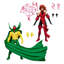 Load image into Gallery viewer, Avengers: The Crossing Marvel Legends Series Vision & Scarlet Witch 6-Inch Action Figures Maple and Mangoes