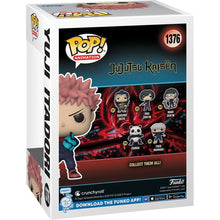 Load image into Gallery viewer, Jujutsu Kaisen Yuji Itadori Divergent Fist Glow-in-the Dark Funko Pop! Vinyl Figure #1376 - AAA Anime Exclusive Maple and Mangoes