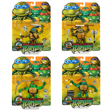 Load image into Gallery viewer, Teenage Mutant Ninja Turtles Classic 2003 Turtles Action Figure 4-Pack Maple and Mangoes