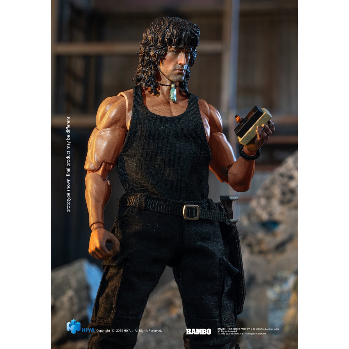 Rambo III Exquisite Super Series John J. Rambo 1:12 Scale Action