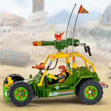 Load image into Gallery viewer, Teenage Mutant Ninja Turtles x G.I. Joe All-Weather and Environment (AWE) Shell-Striker Vehicle with Action Figure Maple and Mangoes