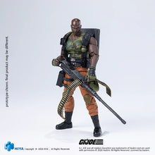 Load image into Gallery viewer, HIYA Exquisite Mini Series 1/18 Scale 4.3 Inch G.I.Joe RoadBlock Action Figure Maple and Mangoes