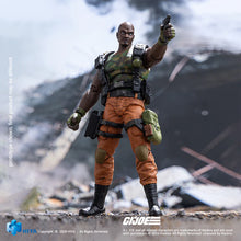 Load image into Gallery viewer, HIYA Exquisite Mini Series 1/18 Scale 4.3 Inch G.I.Joe RoadBlock Action Figure Maple and Mangoes