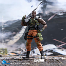 Load image into Gallery viewer, HIYA Exquisite Mini Series 1/18 Scale 4.3 Inch G.I.Joe RoadBlock Action Figure Maple and Mangoes
