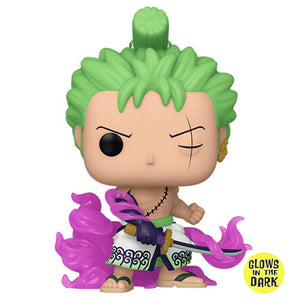 Pop! Animation - One Piece - Zoro (Enma) (GID) Exclusive Maple and Mangoes