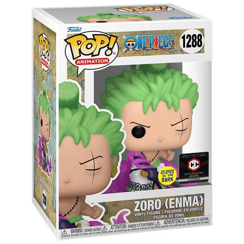 Pop! Animation - One Piece - Zoro (Enma) (GID) Exclusive – Maple