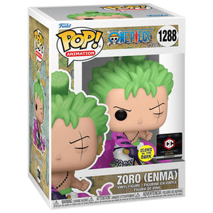 Pop! Animation - One Piece - Zoro (Enma) (GID) Exclusive Maple and Mangoes