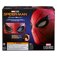 Load image into Gallery viewer, Marvel Legends Series Spider-Man: Homecoming Electronic Expressive Mask, Roleplay Gear Maple and Mangoes